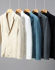Helvano | Herren Leinen-Blazer regular