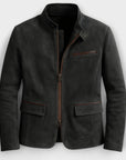 Helvano | Wildlederjacke für Herren in Braun