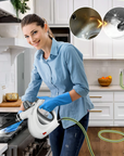 Helvano | Hochdruck-Dampfreiniger mit Mikrofasertüchern