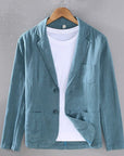 Helvano | Herren Leinen-Blazer regular