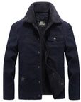 Helvano | Baumwolljacke mit Sherpa-Futter für Herren