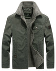 Helvano | Baumwolljacke mit Sherpa-Futter für Herren