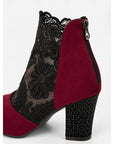 Helvano | Damen-Stiefeletten mit Absatz und Spitze