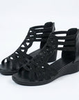 Helvano | Keilsandalen mit Reissverschluss für Damen