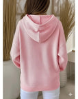 Helvano | Struktur-Hoodie mit Tunnelzug