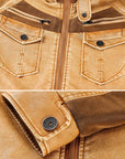 Helvano | Lederjacke für Herren in Braun