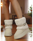 Helvano | Damen-Schneestiefel mit flauschigem Besatz