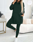 Helvano | Damen Hoodie & Leggings Set 2-teilig