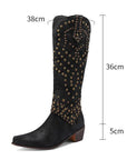 Helvano | Cowboystiefel mit Absatz für Damen