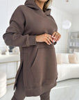 Helvano | Damen Hoodie & Leggings Set 2-teilig