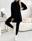 Helvano | Damen Hoodie & Leggings Set 2-teilig