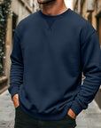 Helvano | Klassisches Rundhals-Sweatshirt für Herren
