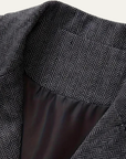 Helvano | Herren-Weste aus Tweed mit Fischgrätmuster