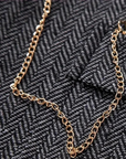 Helvano | Herren-Weste aus Tweed mit Fischgrätmuster
