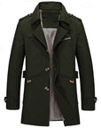 Helvano | Einreihiger Trenchcoat für Herren
