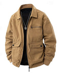 Helvano | Herrenjacke mit Rippkragen