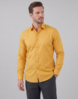 Helvano | Slim-Fit Herrenhemd mit langem Arm