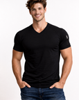 Helvano | T-Shirt für Herren mit V-Ausschnitt