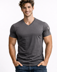 Helvano | T-Shirt für Herren mit V-Ausschnitt