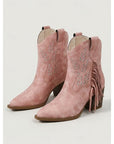 Helvano | Western-Stiefeletten mit Fransen für Damen