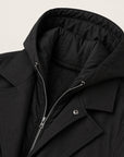 Helvano | Herren Parka mit Kapuze für Übergang
