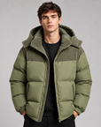 Helvano | Oversized Steppjacke mit Kapuze für Herren