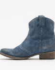 Helvano | Kurze Cowboystiefel für Damen aus Wildleder