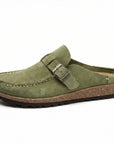 Helvano | Retro Wildleder-Clogs für Damen