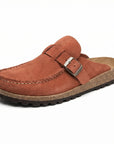Helvano | Retro Wildleder-Clogs für Damen