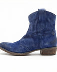 Helvano | Kurze Cowboystiefel für Damen aus Wildleder