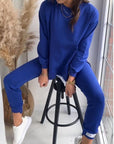 Helvano | Bequemes Sweatshirt- und Hosen-Set für Damen