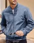 Helvano | Herren-Stehkragenjacke mit Reissverschluss
