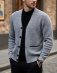 Helvano | Strickjacke mit V-Ausschnitt für Herren