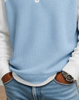 Helvano | Strukturierter Troyer-Pullover für Herren