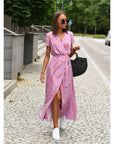 Helvano | Elegantes Damenkleid mit V-Ausschnitt