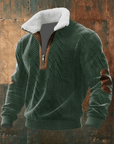 Helvano | Bedruckter Strickpullover für Herren