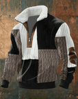 Helvano | Bedruckter Strickpullover für Herren