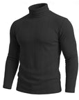 Helvano | Strukturierter Rollkragenpullover für Herren