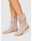 Helvano | Slouchy-Stiefeletten mit Schnalle für Damen