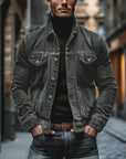 Helvano | Cord-Jacke im Retro-Look für Herren