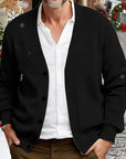 Helvano | Strickjacke mit V-Ausschnitt für Herren