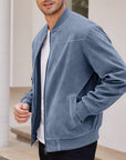 Helvano | Herren-Stehkragenjacke mit Reissverschluss