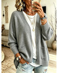 Helvano | Lockerer Strickcardigan für Damen