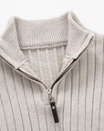 Helvano | Gerippter Troyer-Pullover für Herren