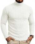 Helvano | Strukturierter Rollkragenpullover für Herren