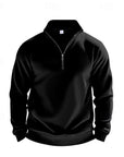Helvano | Troyer-Sweatshirt mit Viertel-Zip für Herren