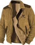 Helvano | Herren Jacke mit Fleecefutter und Reissverschluss