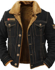 Helvano | Utility-Jacke mit Fleecekragen für Herren