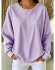 Helvano | Gestreiftes Relaxed Sweatshirt für Damen