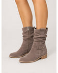 Helvano | Slouchy-Stiefeletten mit Schnalle für Damen